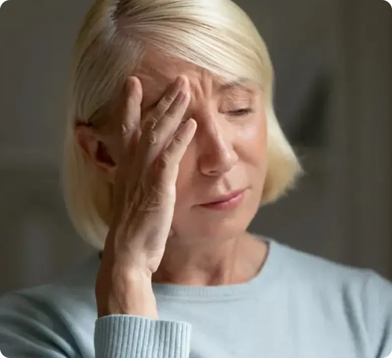 Paciente con neuralgia, radiofrecuencia de ramas periféricas